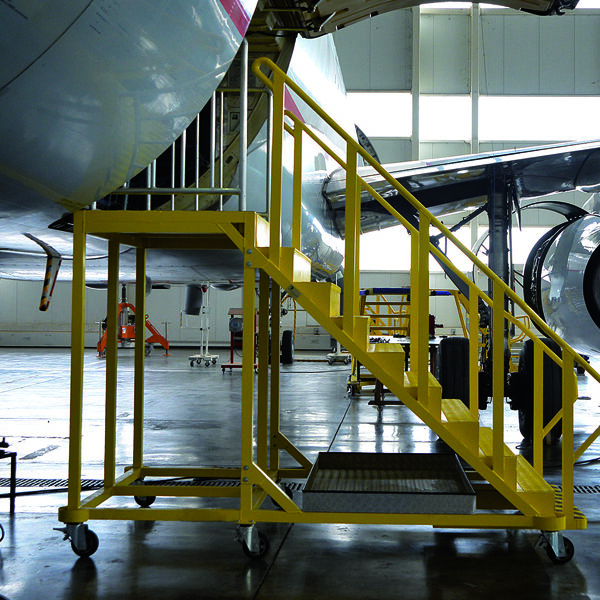Aircraft Maintenance & Service by HED Engineering Athens Greece, maintenance stair, fuel,stands,steps,Stabilizers,Anti-Slip,Weldments,cowl long