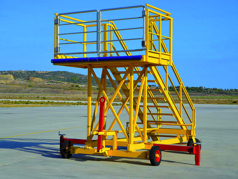 Aircraft Maintenance & Service by HED Engineering Athens Greece, maintenance stair