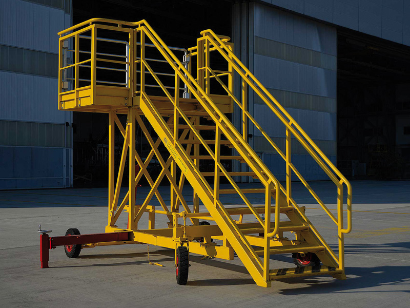 Aircraft Maintenance & Service by HED Engineering Athens Greece, maintenance stair